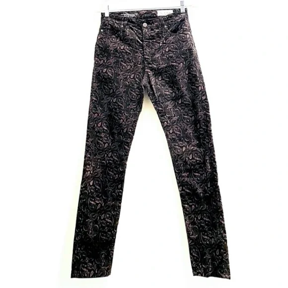 AG Adriano Goldschmied high rise Stevie ankle slim straight size 28 - Picture 2 of 13